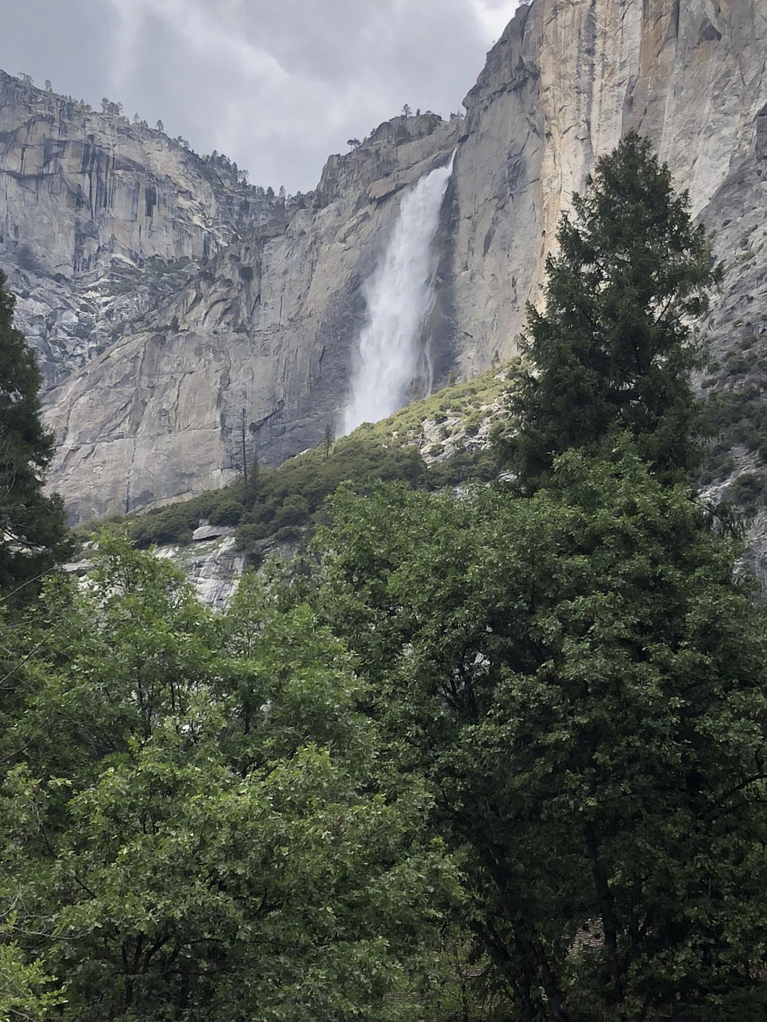 We trekked to the top of this waterfall on our first trip to Yosemite