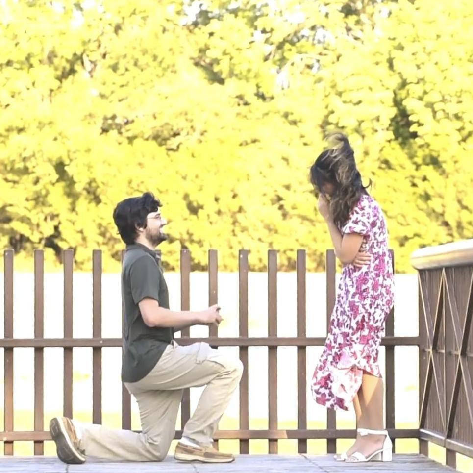 When he proposed!