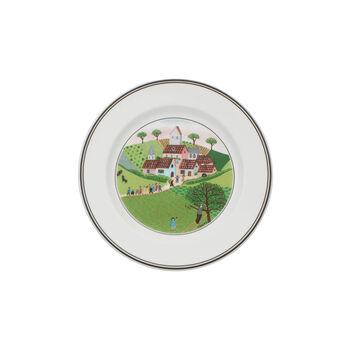 Design Naif Appetizer/Dessert Plate #3 - Wedding Procession