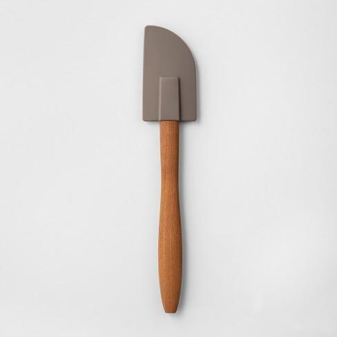 Target - Cravings by Chrissy Teigen Silicone Head Spatula with Wood Handle - Gray