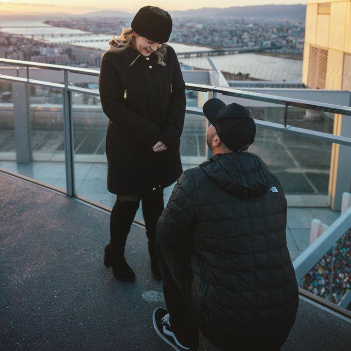 Andrew proposed in Japan December 27, 2024