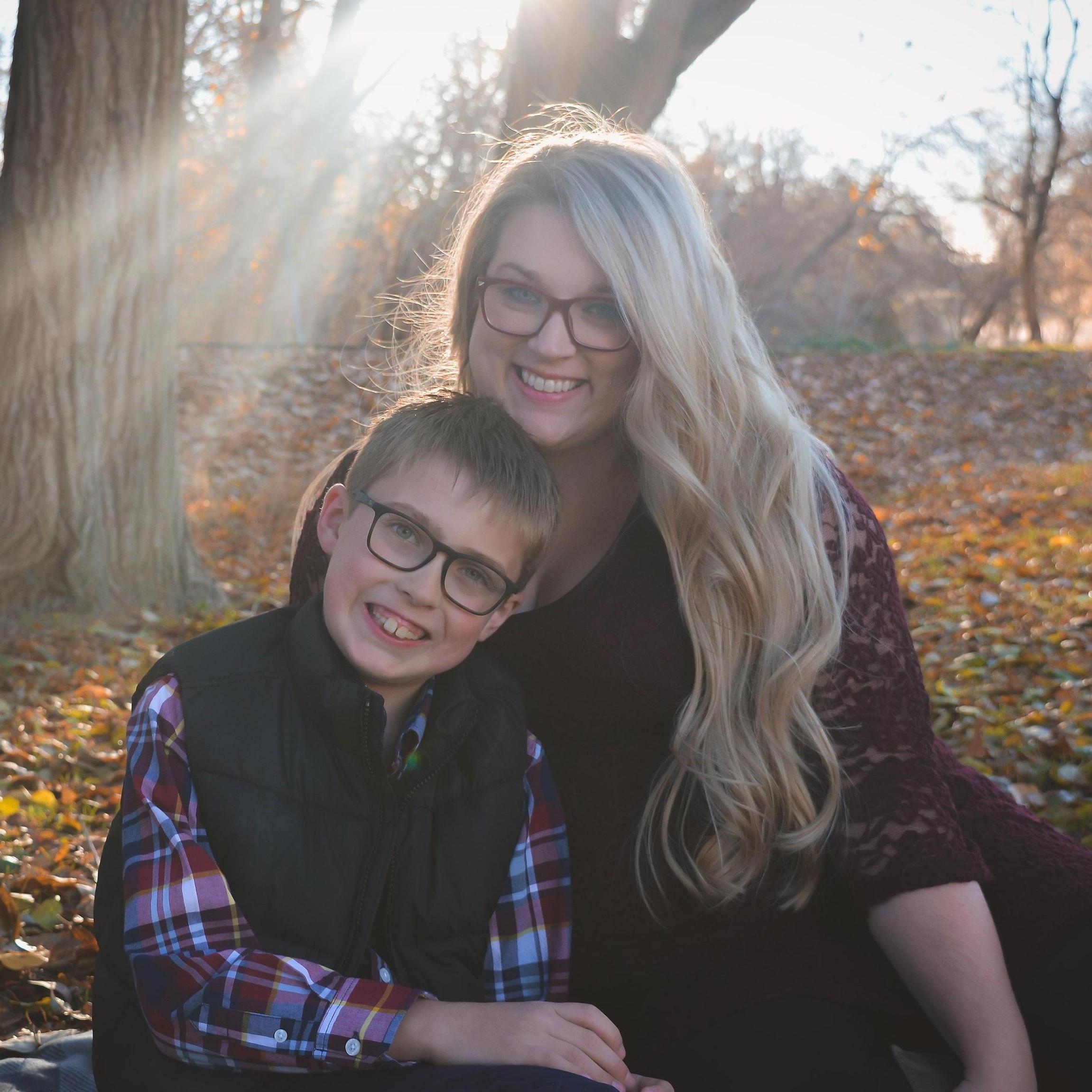 Mother and son