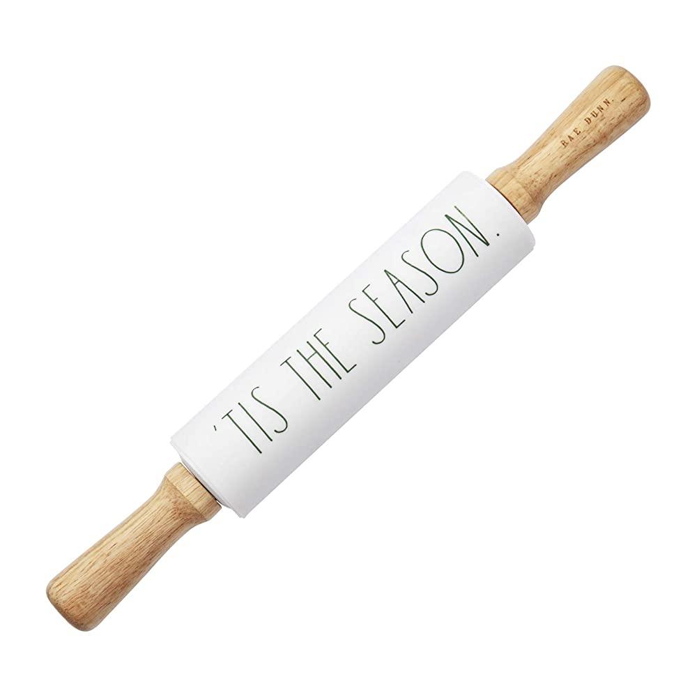 Rae Dunn Collection Holiday Rolling Pin By Cook With Color Bakeware Com Baking Tools Accessories