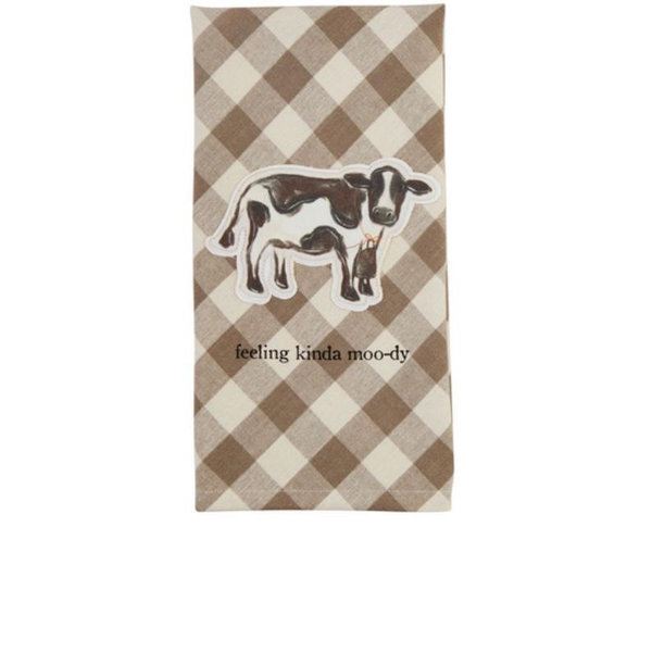 Moo-Dy Farm Animal Towel