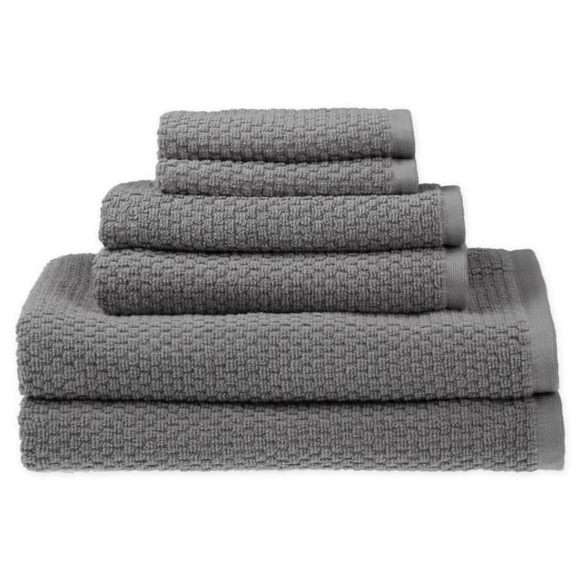 SALT® Quick Dry 6-Piece Towel Set in Castlerock