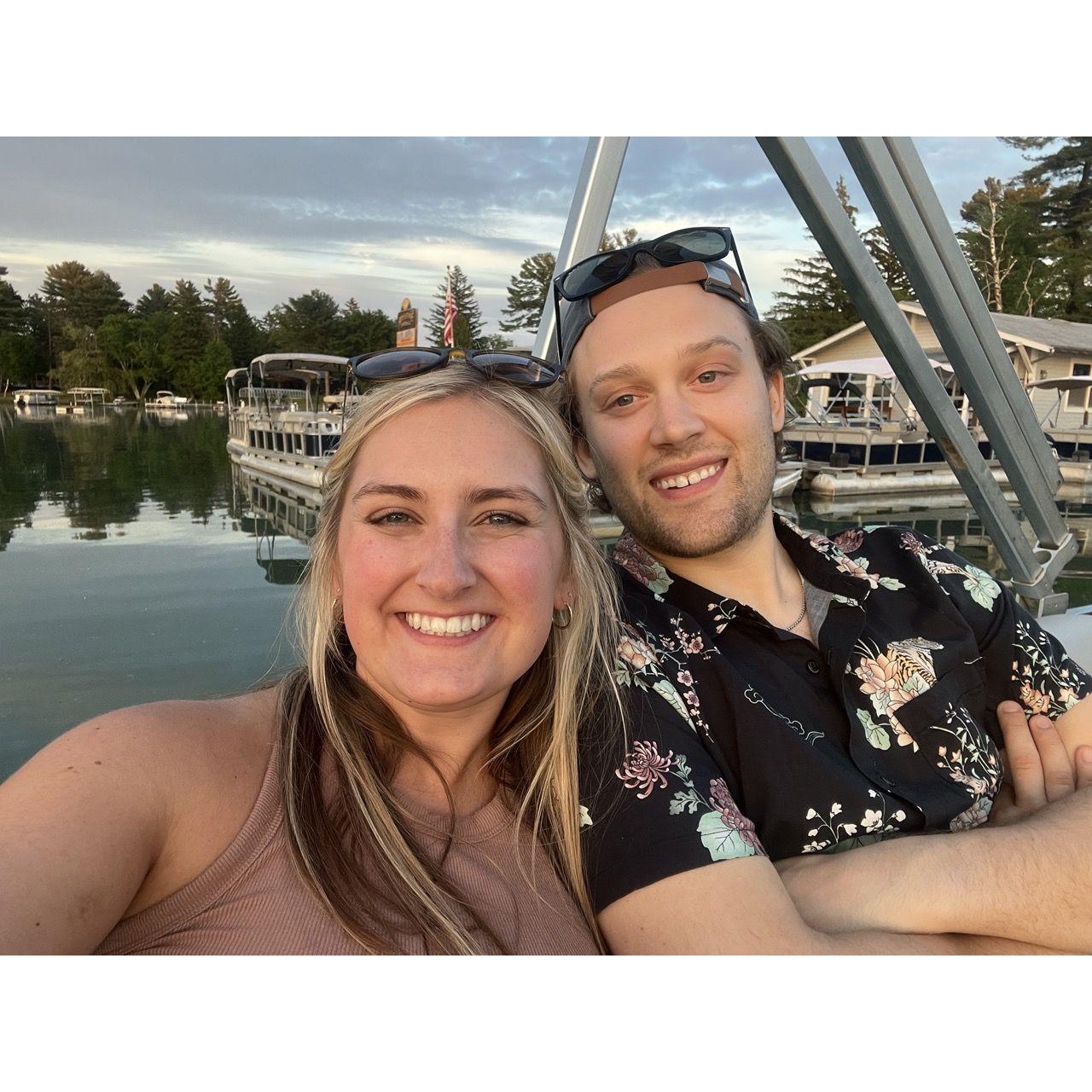 Enjoying the Chain o Lakes