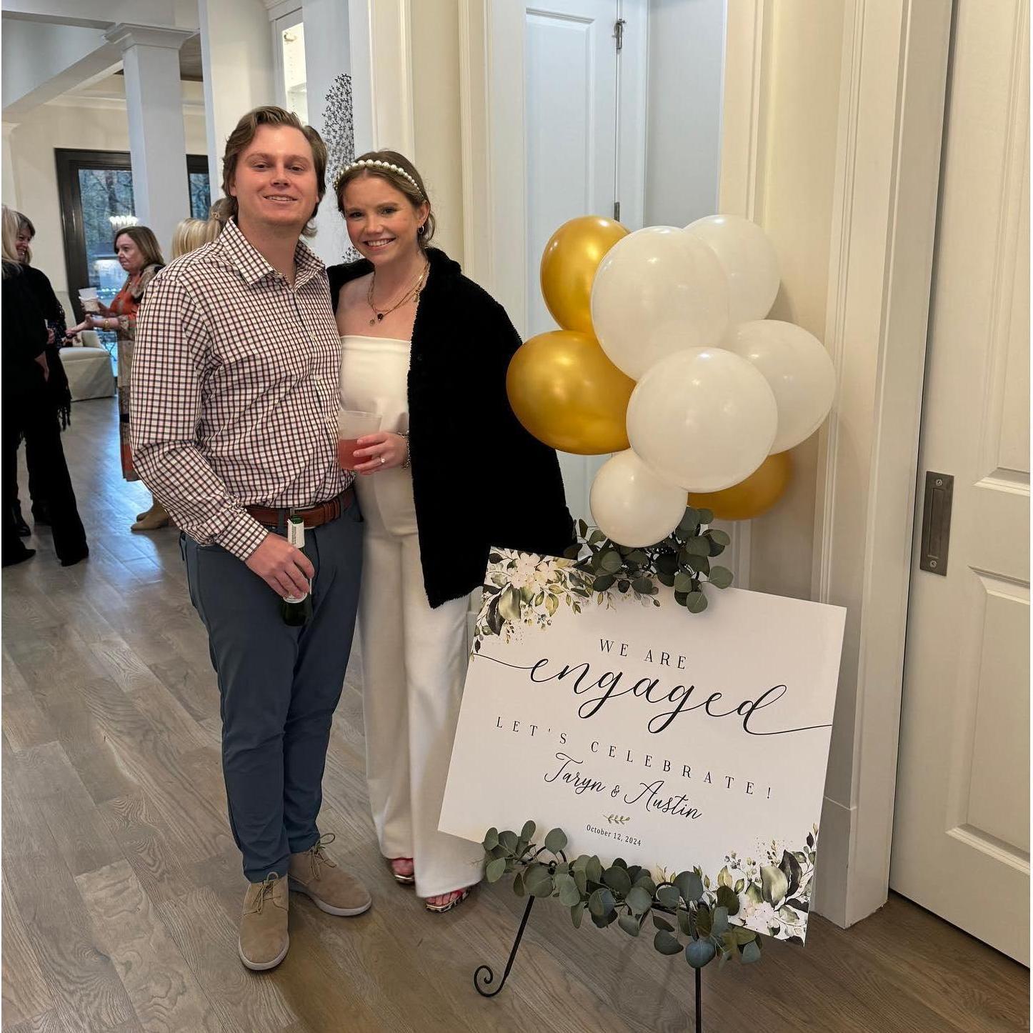 Our engagement party