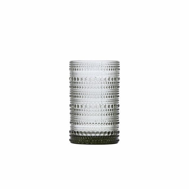 D&V Jupiter Glass Collection Iced Beverage, 13 oz, Smoke, Set of 6