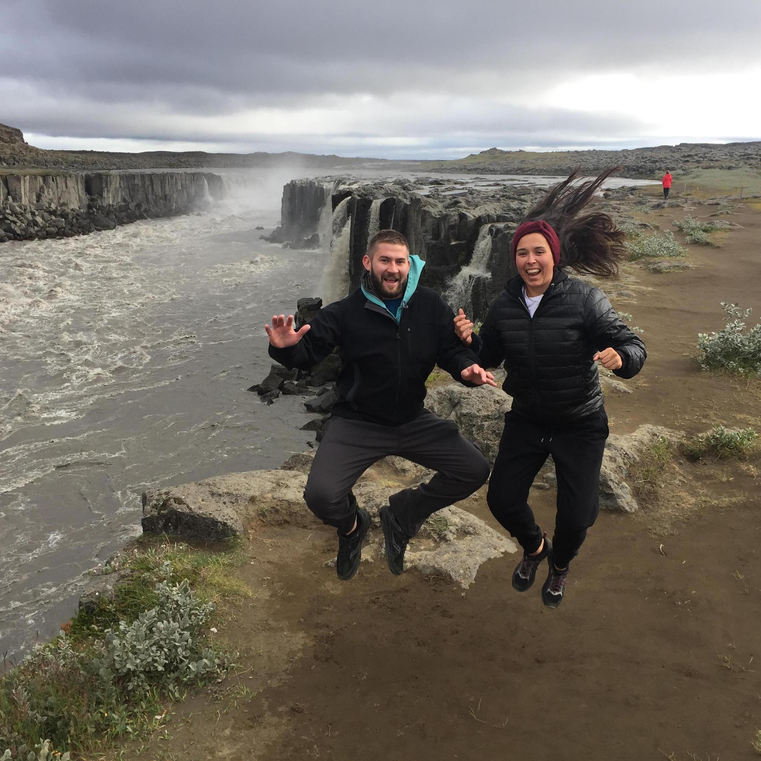 Antics in Iceland