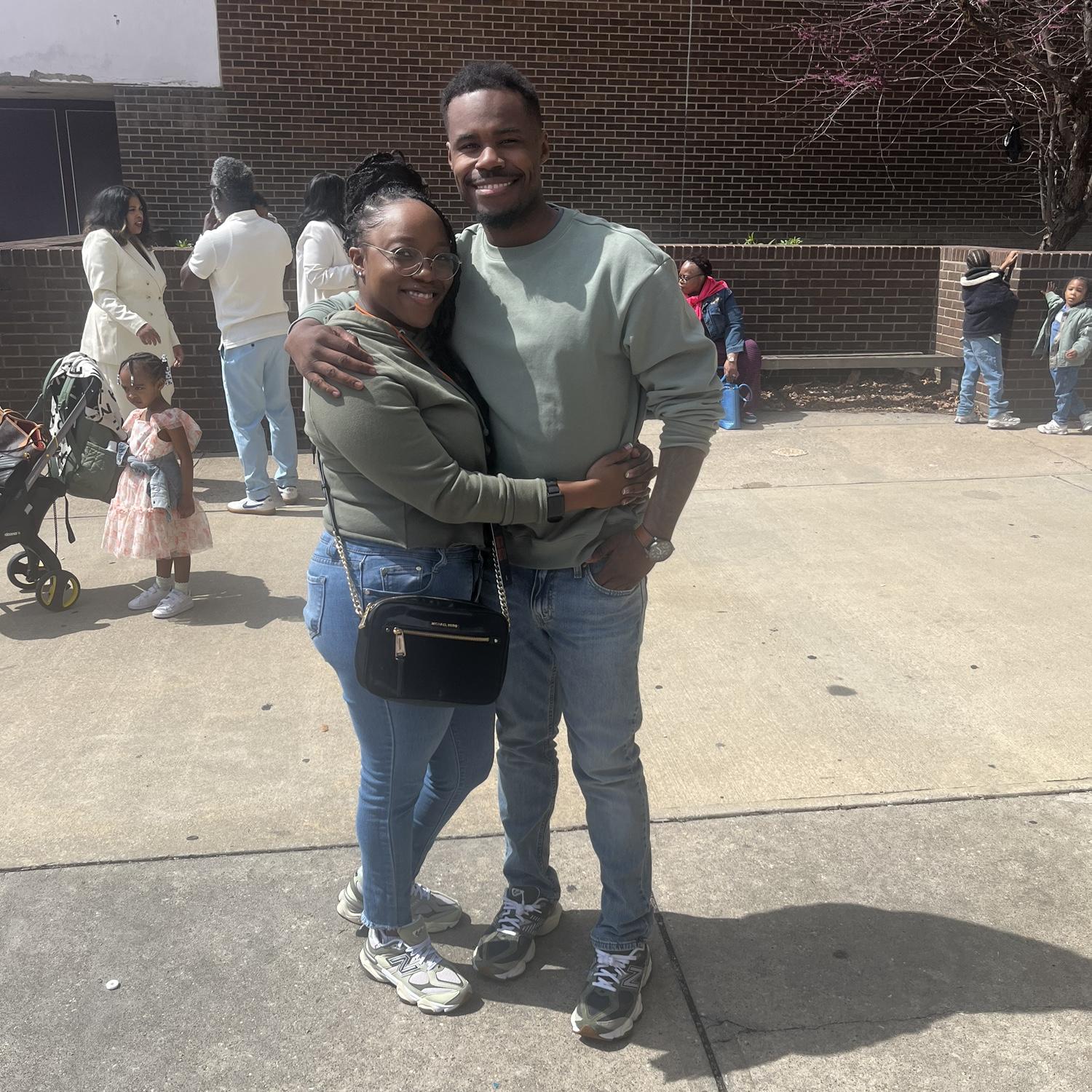 Our first Resurrection Sunday together 💕