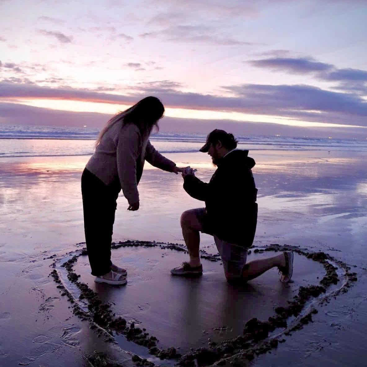 The most magical day with the most amazing sunset