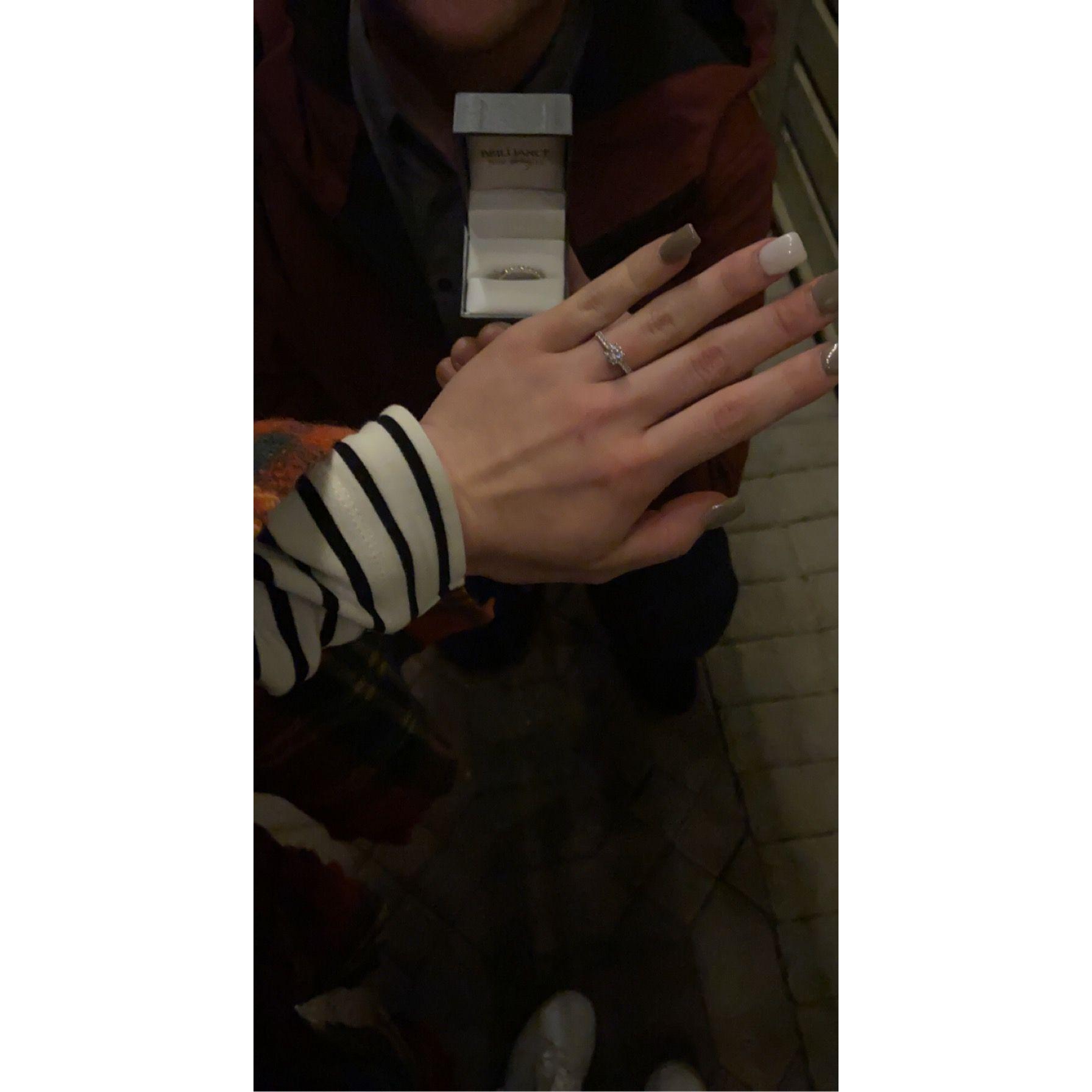 The night I said YES