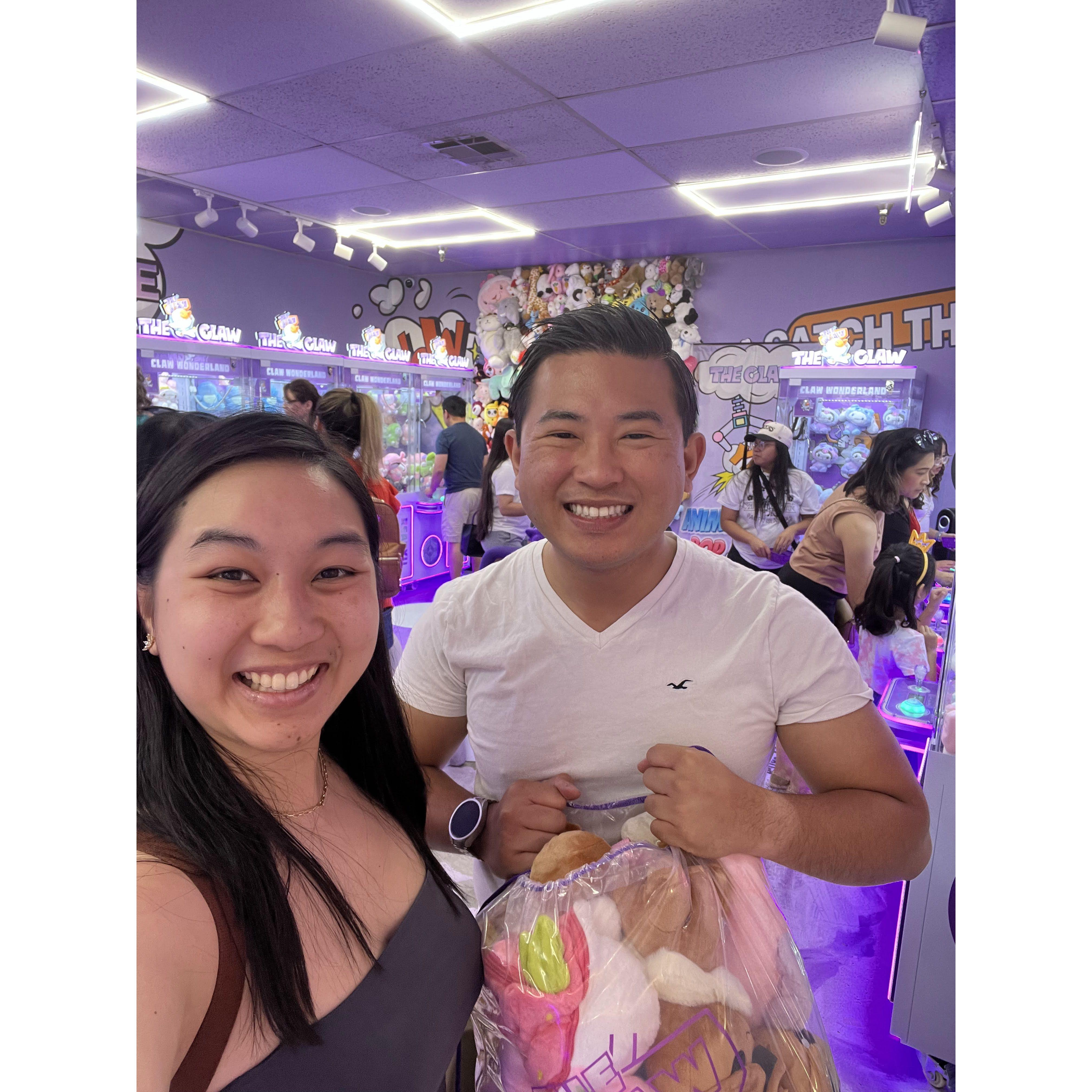 The origin story of our claw game skill sets!