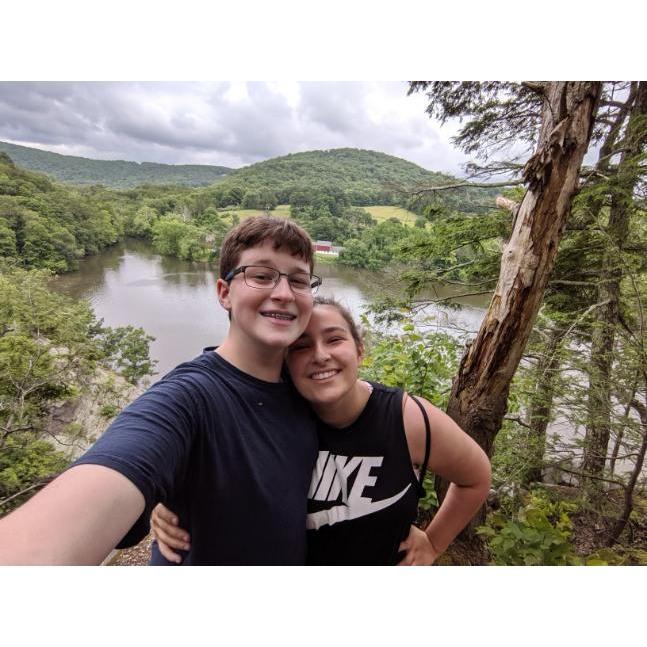 Always hiking!