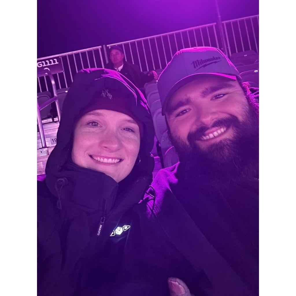 Vegas, November 2024. It was FREEZING.