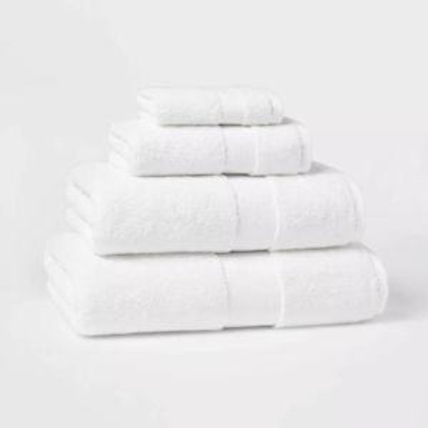 Spa Plush Oversized Bath Towel White - Threshold™