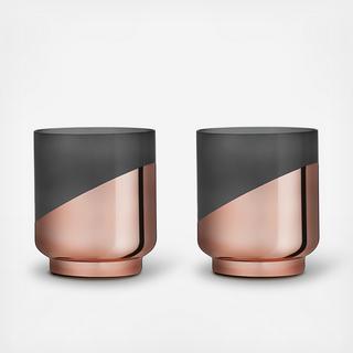 Raye Dipped Tumbler, Set of 2