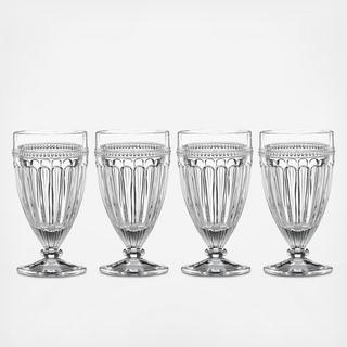 French Perle Beverage Glass, Set of 4