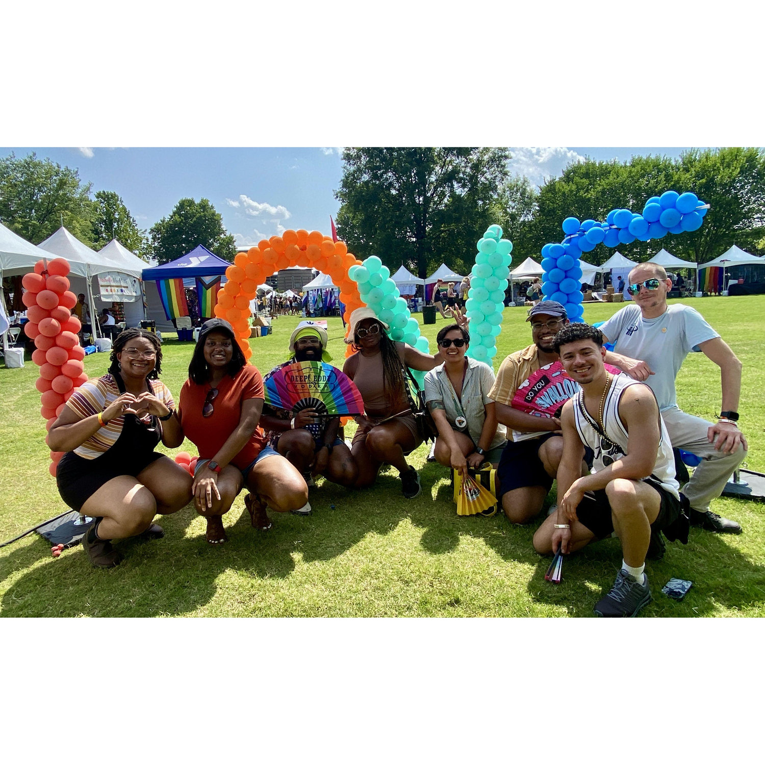 6/24/2023: Second Nashville Pride celebration with friends!