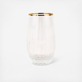 Natalia Gold Highball Glass