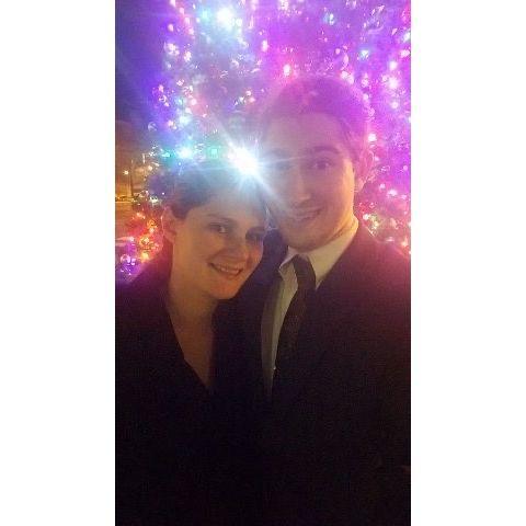 Downtown Memphis at Christmas in 2019