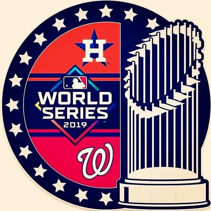 We watched the Nats win the World Series... and he watched me simultaneously ugly cry and do a very strange celebratory dance around the living room.