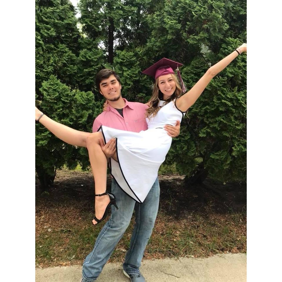 2018 - Alecia's college graduation!