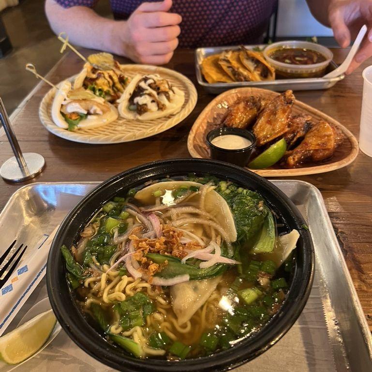 Date at one of our favorite restaurants - Chris and Jons