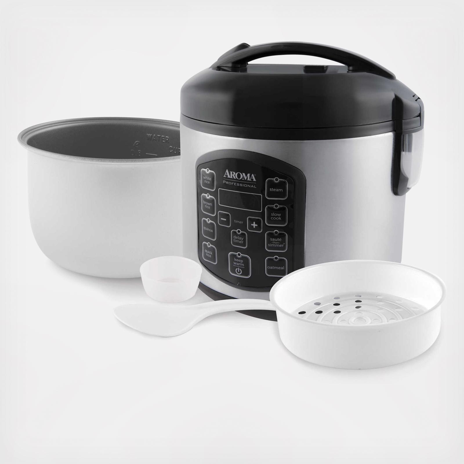 Aroma Simply Stainless 14-cup Rice Cooker 