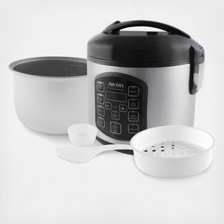 Digital Rice Cooker/Multicooker & Food Steamer, 8-Cup