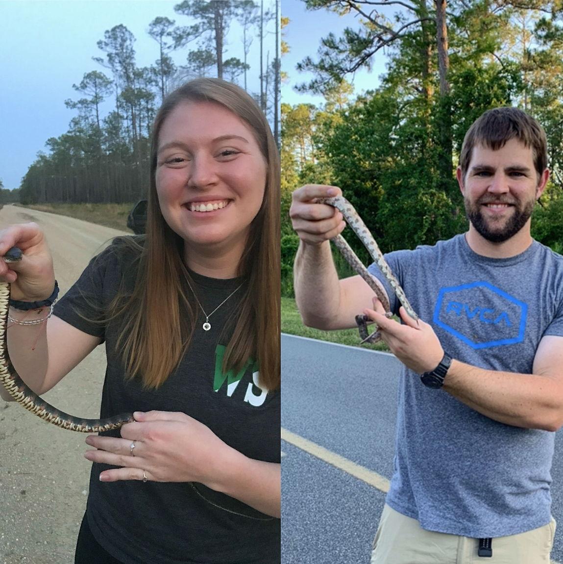 Schyler and Rachael met in graduate school at Florida State University in the fall of 2018. They took classes together, but in all honesty Rachael was intimidated by Schyler and they rarely spoke.