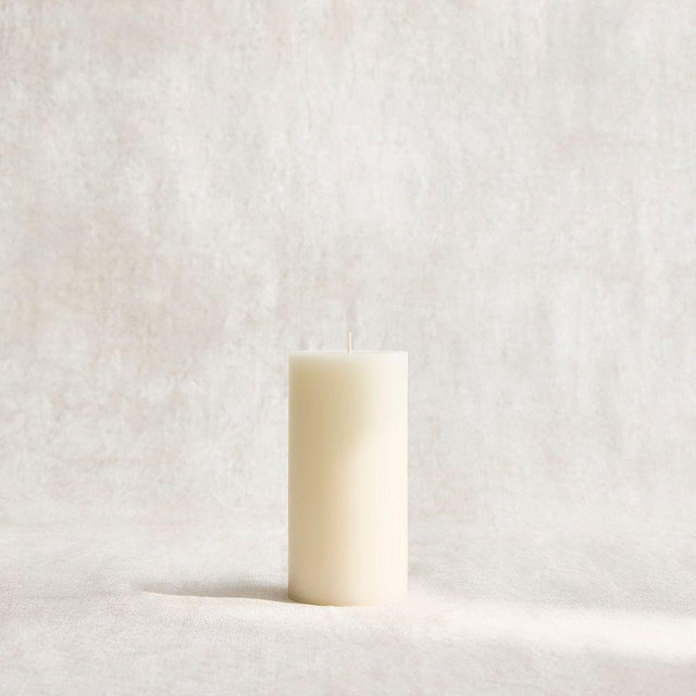 Signature Wax, Basic Pillar, Ivory, 3X6