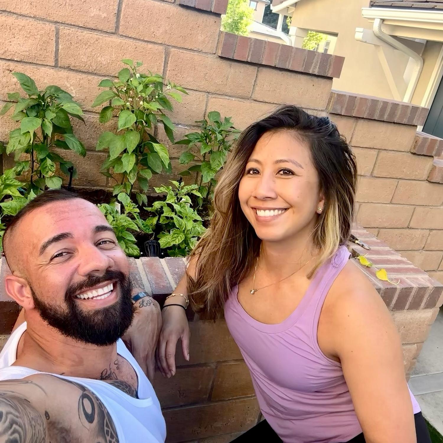 Planting Heat Together — Our First Hot Chili Pepper Garden 🌶️❤️