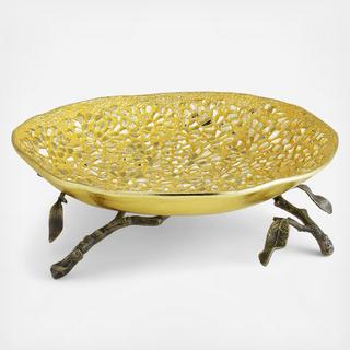 Pomegranate Footed Bowl