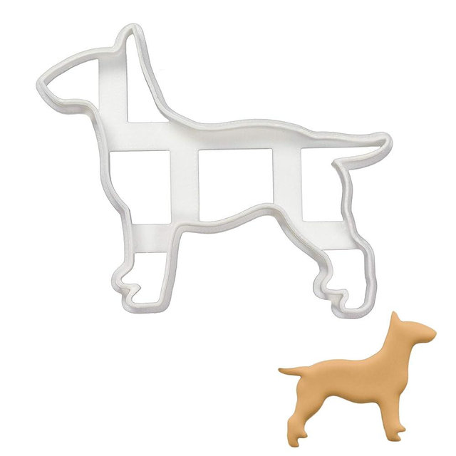 English Bull Terrier Silhouette cookie cutter, 1 piece - Bakerlogy