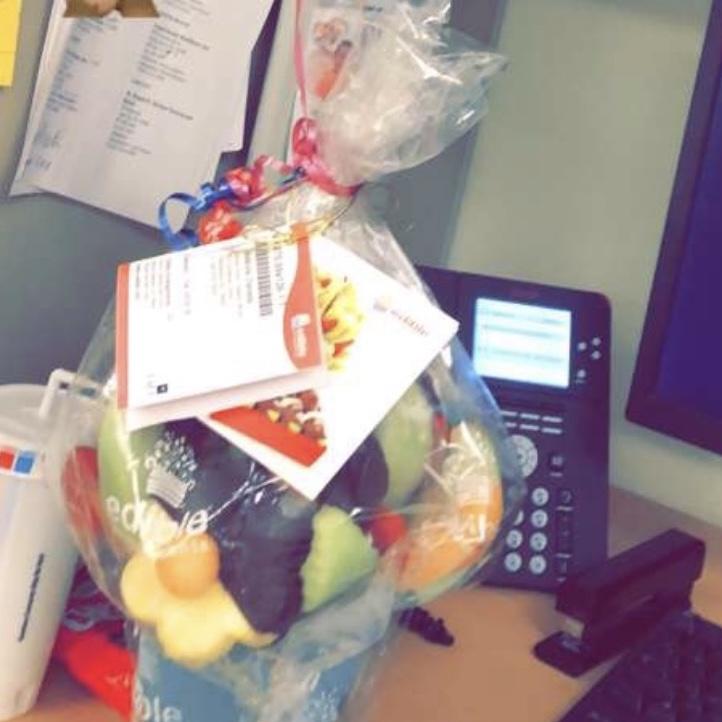 The Edible Arrangement!