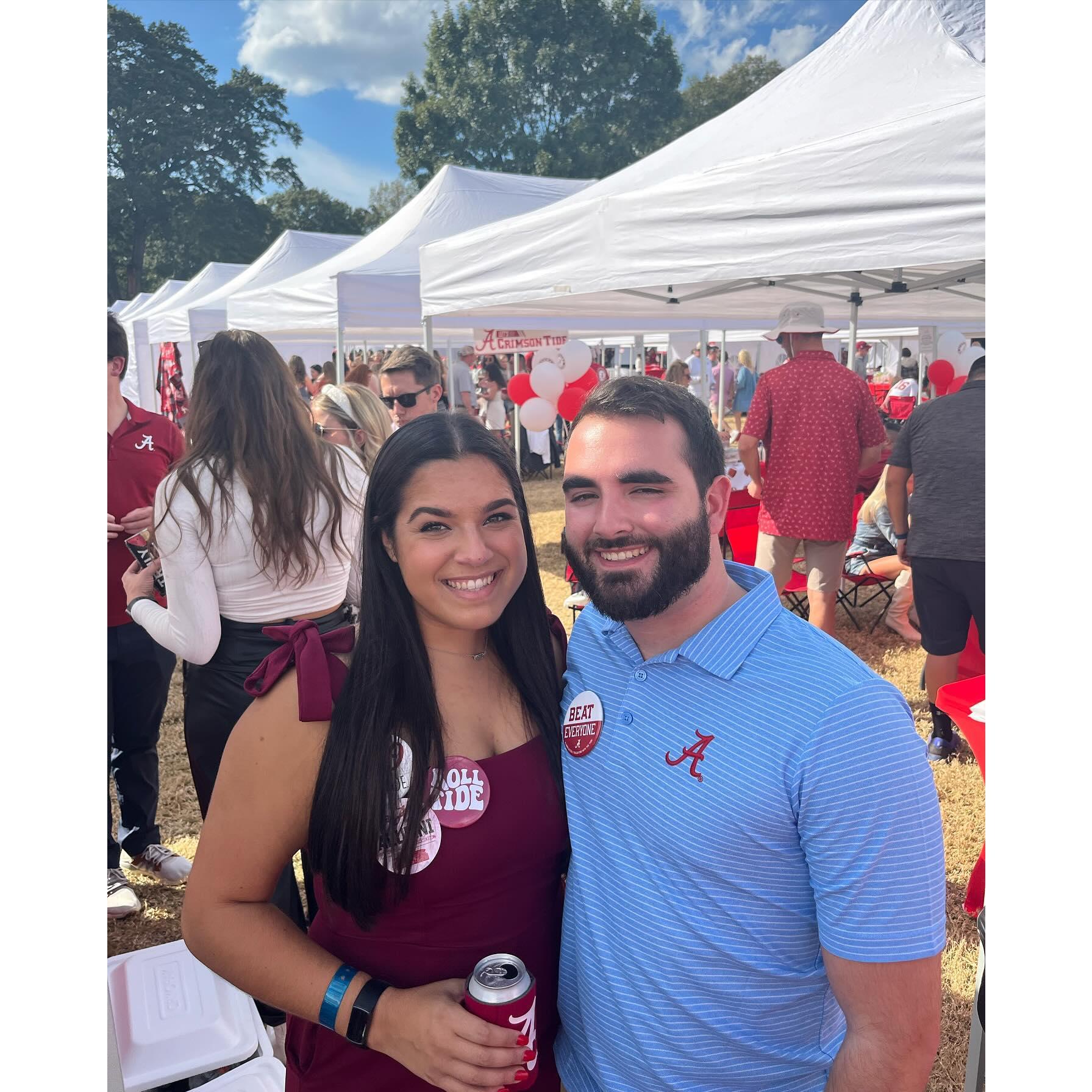 Greg's first Alabama game October 2022