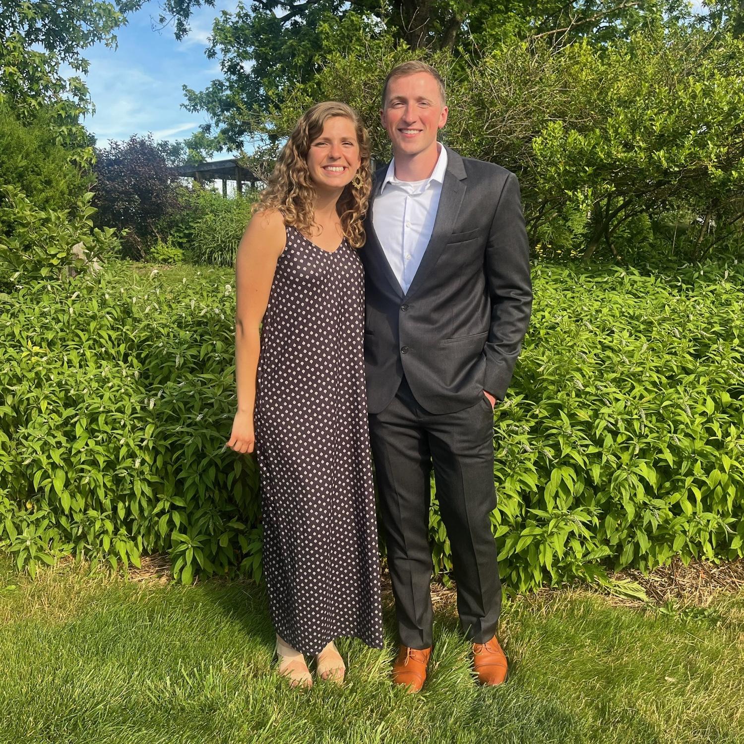 First summer wedding together 🤍