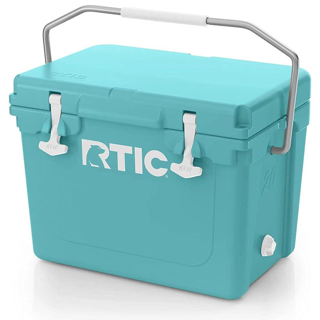 RTIC 20 QT Hard Cooler Insulated Portable Ice Chest Box for Beach, Drink, Beverage, Camping, Picnic, Fishing, Boat, Barbecue