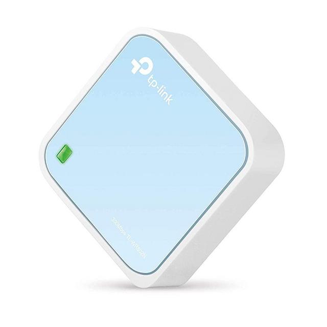 TP-Link N300 Wireless Portable Nano Travel Router(TL-WR802N) - WiFi Bridge/Range Extender/Access Point/Client Modes, Mobile in Pocket