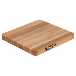 John Boos & Co. Maple Edge-Grain Chop-N-Slice Cutting Board, 10" x 10" x 1"