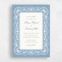 Blue Wedding Invitation - Jonquil Classic