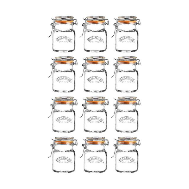 Kilner Spice Jar 2.4 oz, Set of 12
