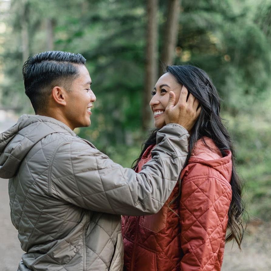 Anyway, that's our story so far. SO LET'S GET MARRIED, EH?! PC: Andrea Baber, As You Wish Photography and our amazing neighbor!