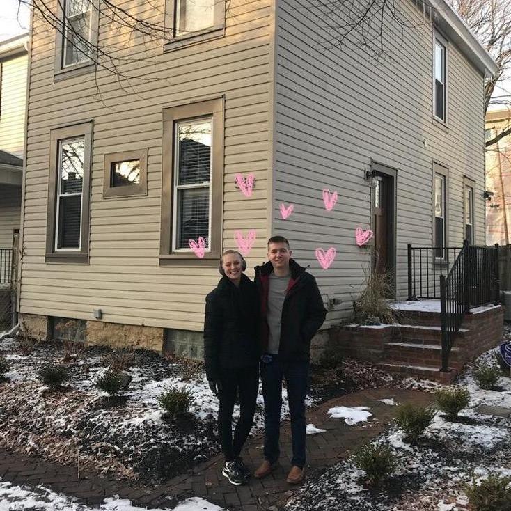 2017 - Bought a house