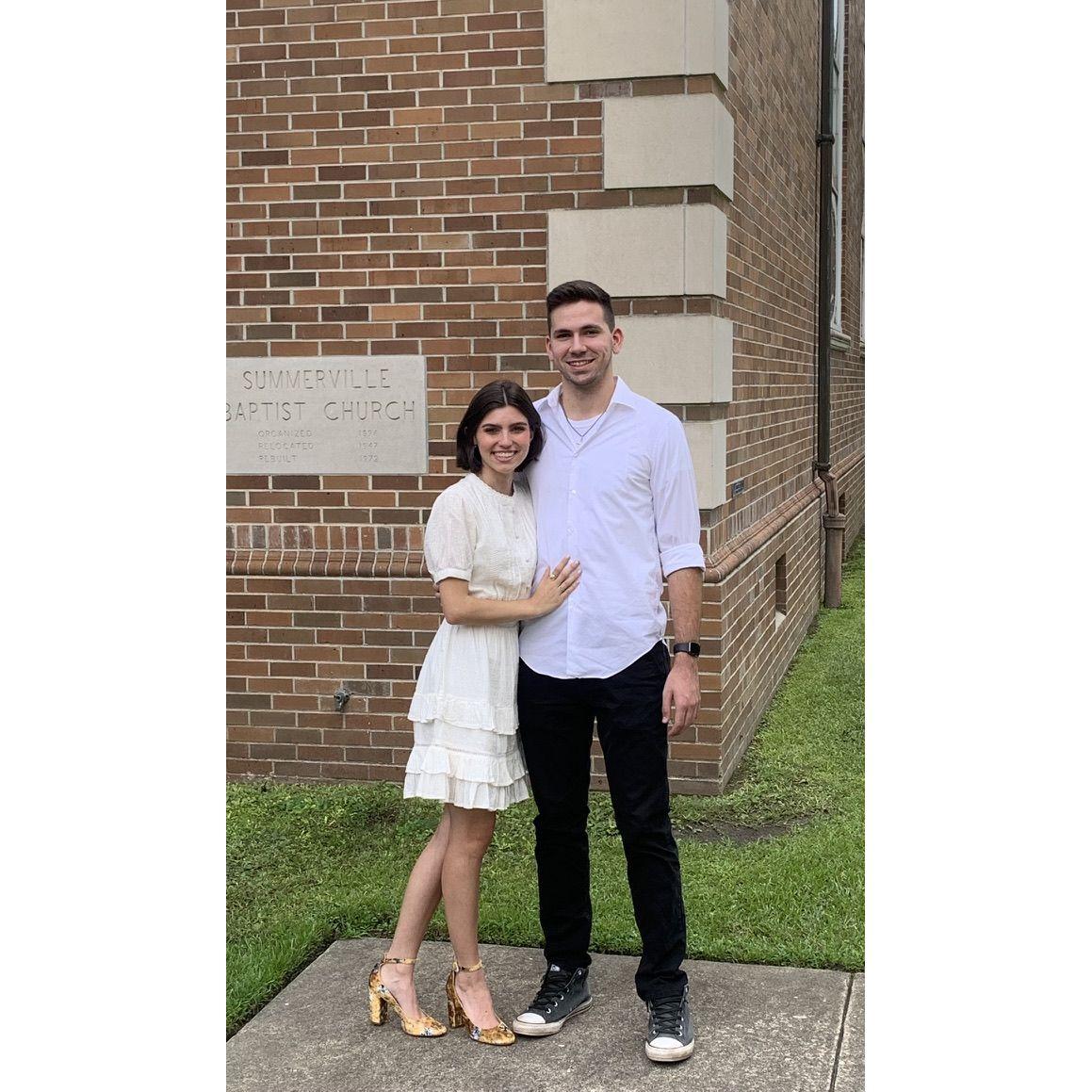 We used this photo to hard launch our relationship in September, 2022.