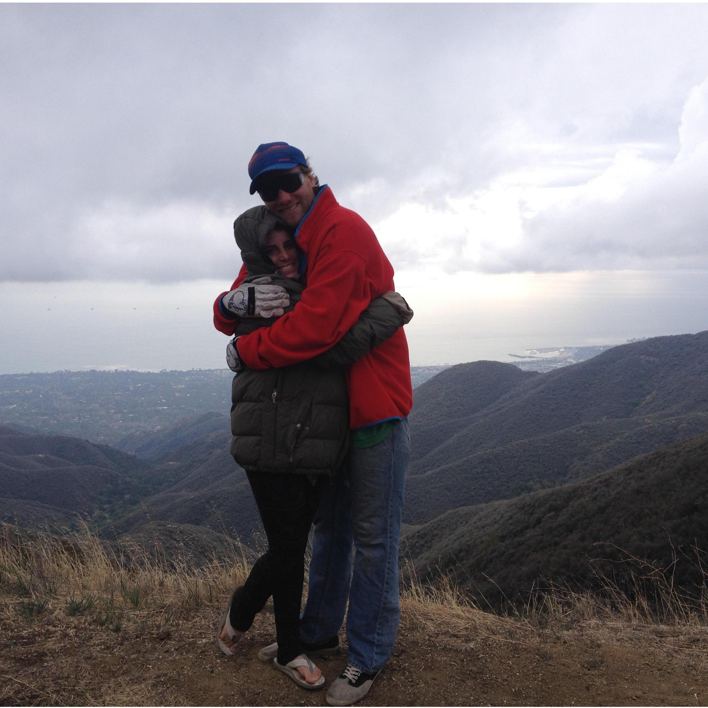Our first out of town trip together, to Santa Barbara. Bree got to fly in a hang glider for the first (and only time thus far).