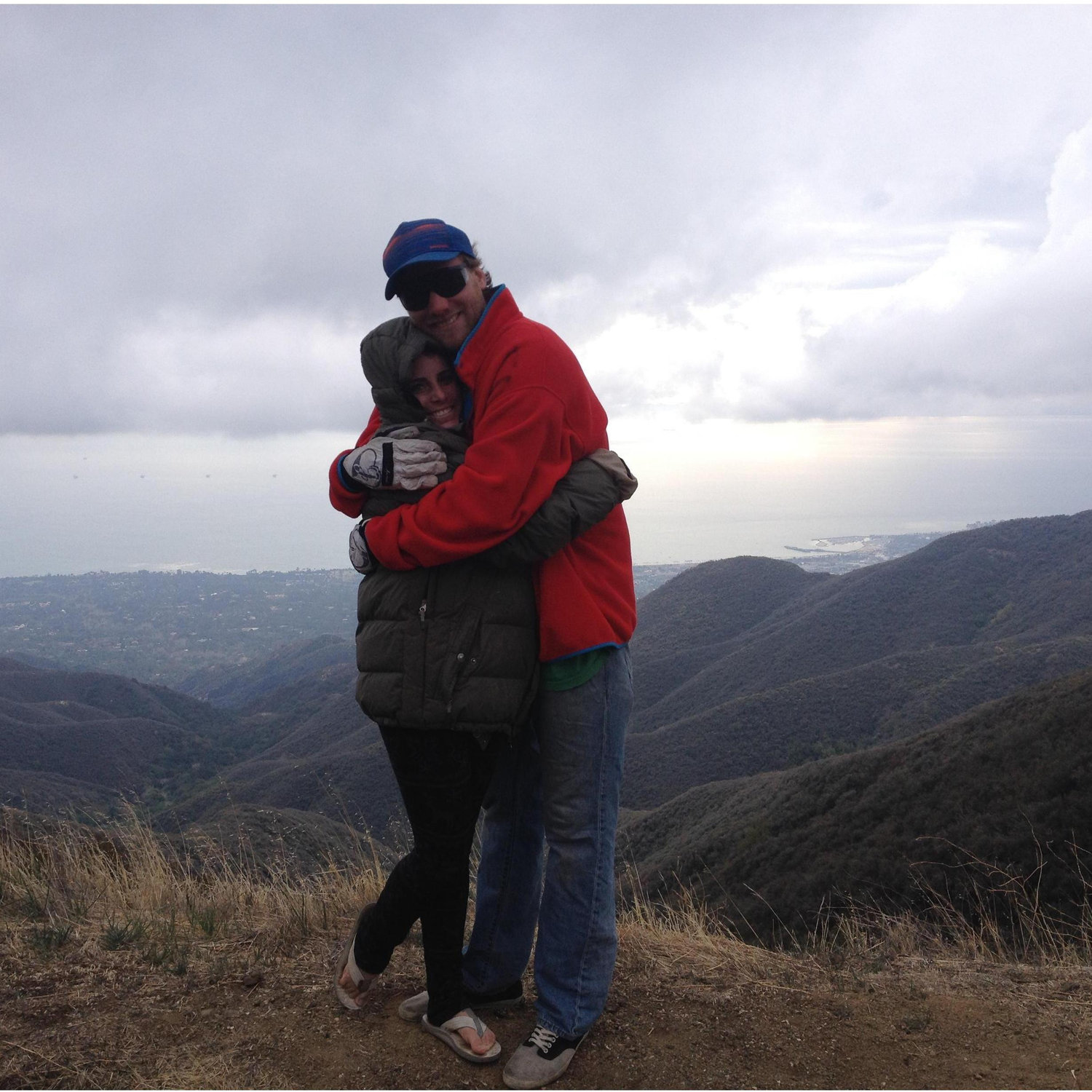 Our first out of town trip together, to Santa Barbara. Bree got to fly in a hang glider for the first (and only time thus far).