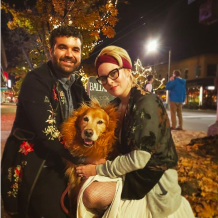 Our first Halloween in Seattle.