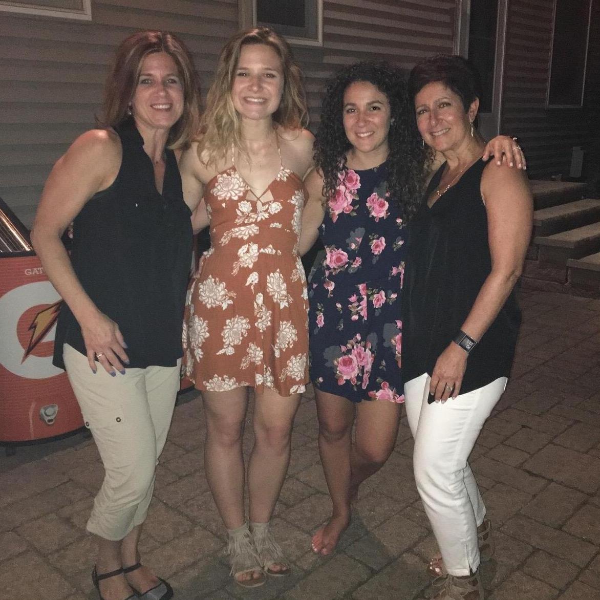 Moms and their daughters. Celebrating love.